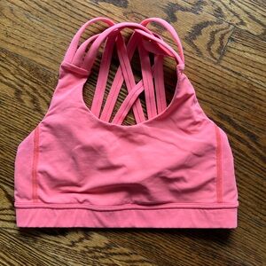 Lululemon Sports Bra ( orange )